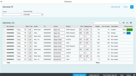 SAP Extended Warehouse Management (SAP EWM) .